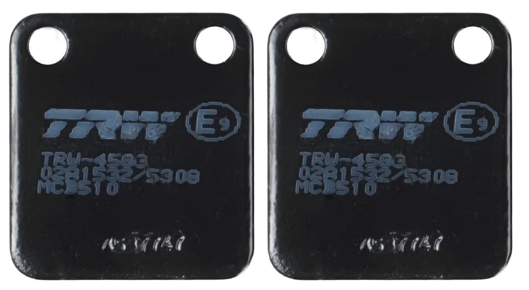 set placute frana,frana disc TRW MCB510