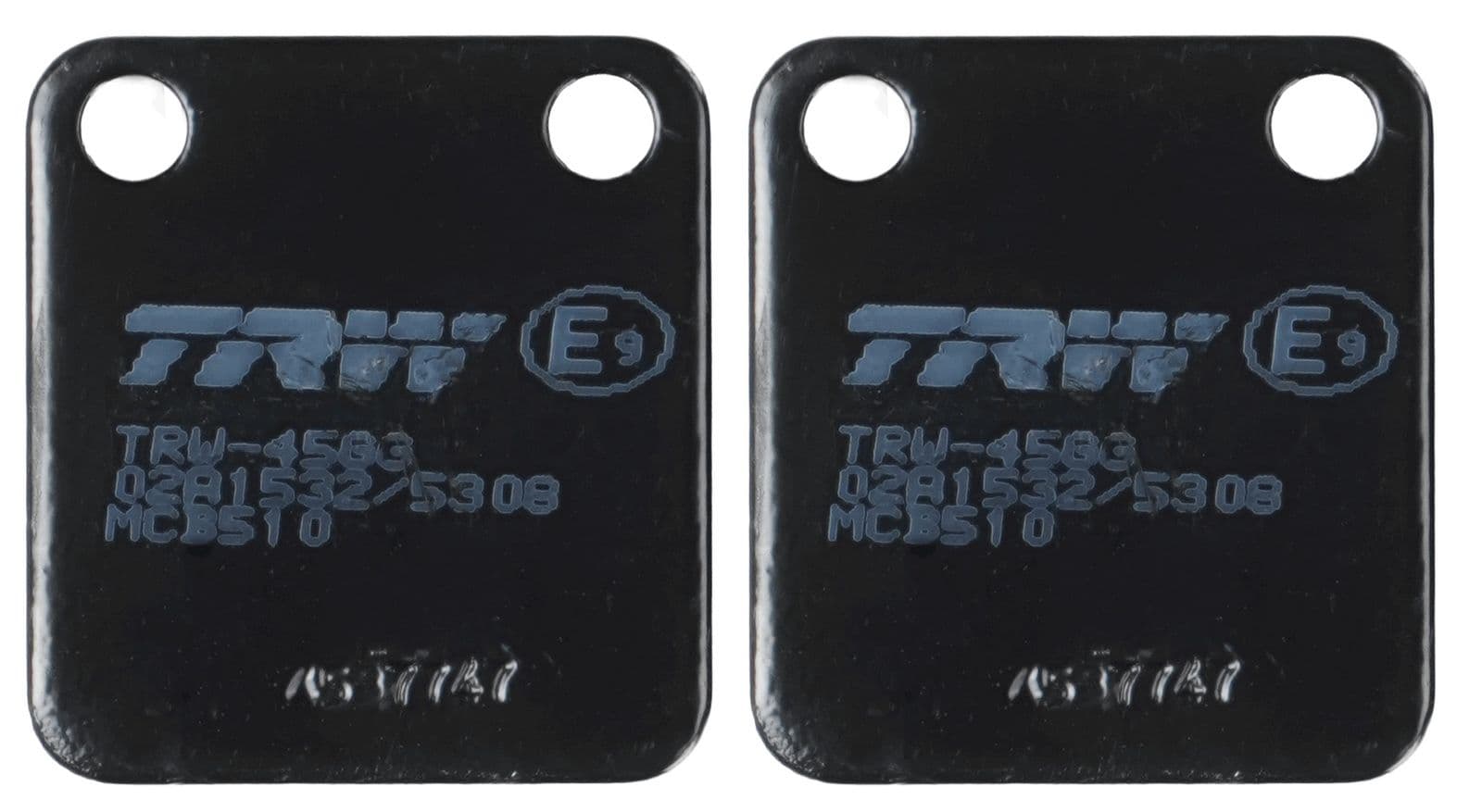 set placute frana,frana disc TRW MCB510