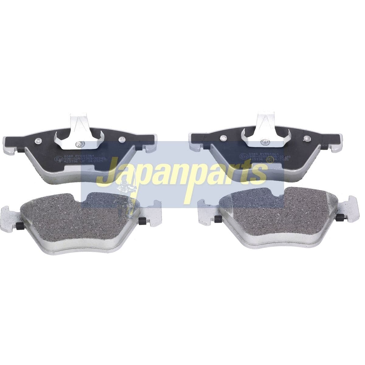 set placute frana,frana disc JAPANPARTS PA-0048AF