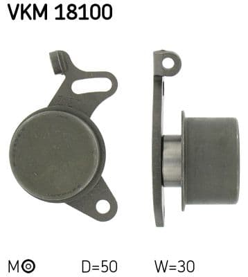 rola intinzator,curea distributie SKF VKM 18100