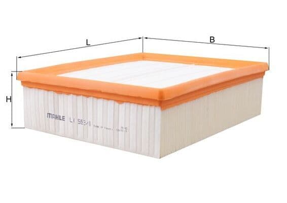 Filtru aer MAHLE LX 593/1