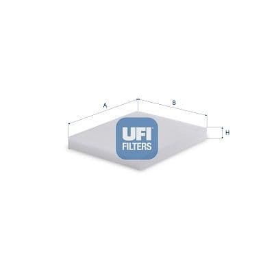 Filtru, aer habitaclu UFI 53.401.00