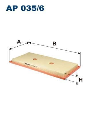 Filtru aer FILTRON AP 035/6
