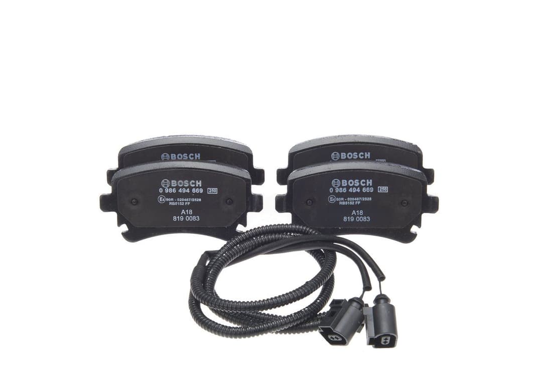 set placute frana,frana disc BOSCH 0 986 494 669