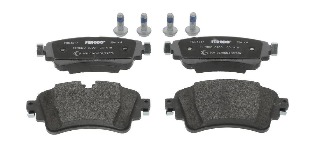 set placute frana,frana disc FERODO PREMIER ECO FRICTION FDB4617