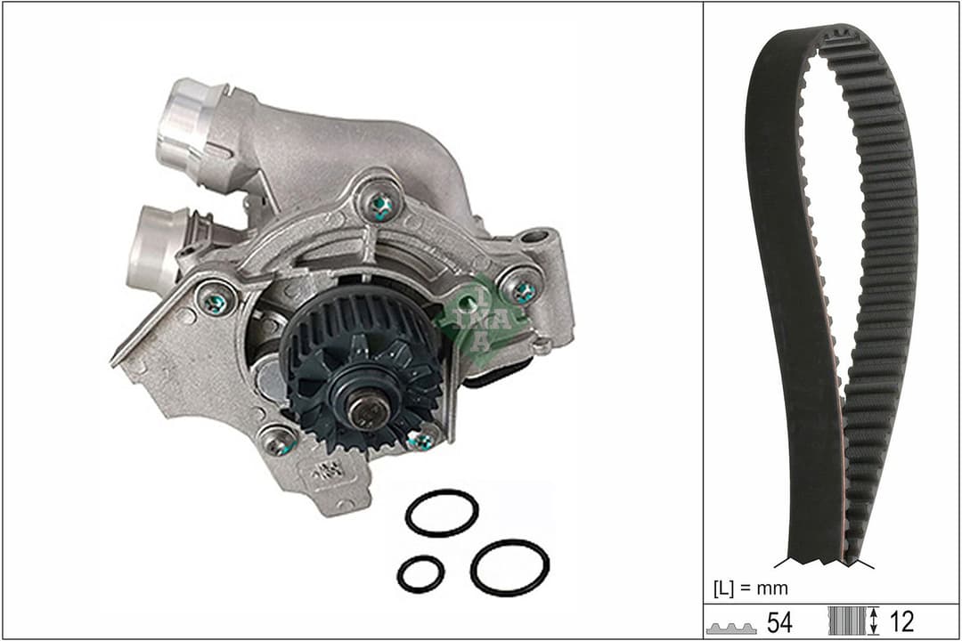 Set pompa apa + curea dintata Schaeffler INA 530 0845 30