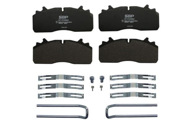 set placute frana,frana disc SBP 07-P29284