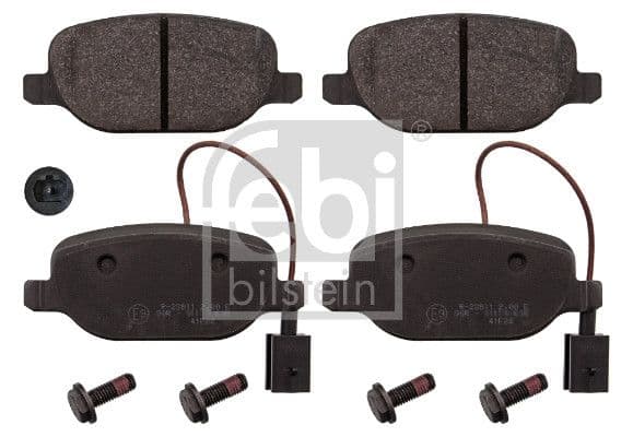 set placute frana,frana disc FEBI BILSTEIN 116002