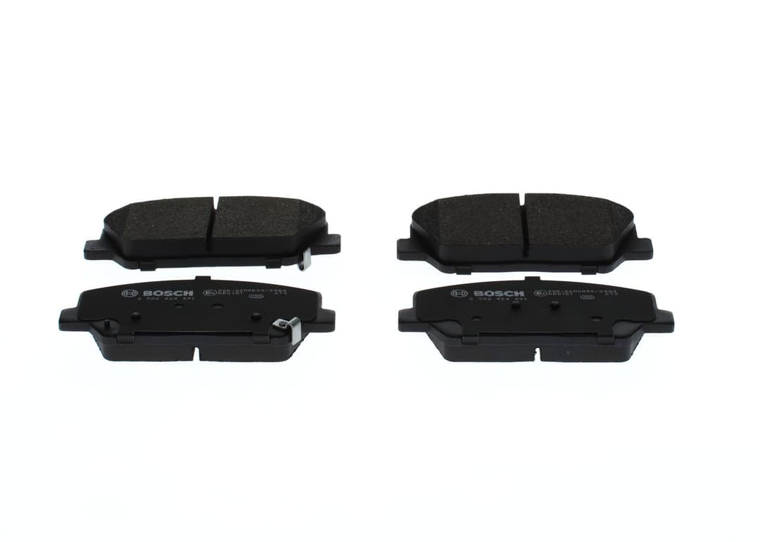 set placute frana,frana disc BOSCH 0 986 424 491