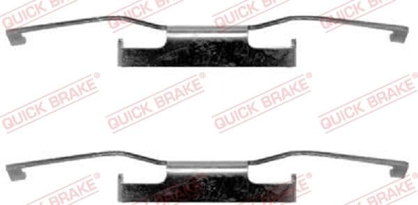 Set accesorii, placute frana QUICK BRAKE 109-1011