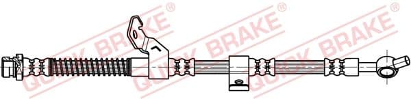 Furtun frana QUICK BRAKE 50.896