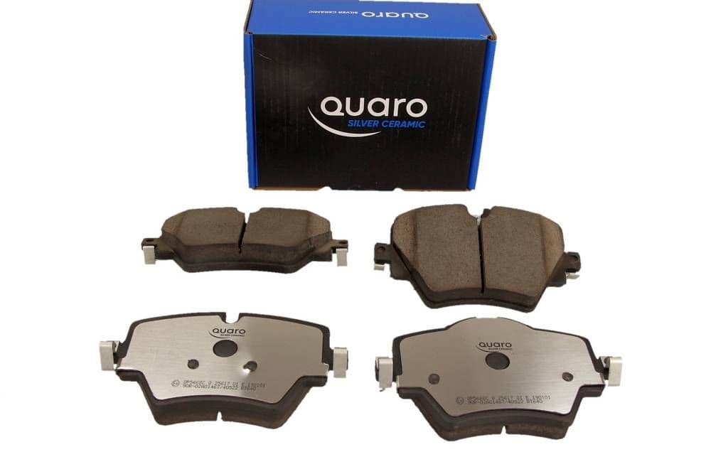 set placute frana,frana disc QUARO SILVER CERAMIC QP5668C