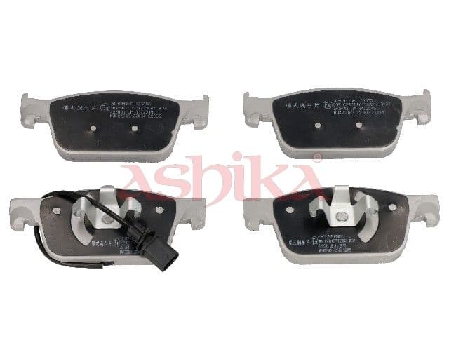 set placute frana,frana disc ASHIKA 50-00-0917