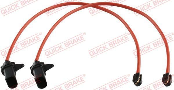 senzor de avertizare,uzura placute de frana QUICK BRAKE WS 0454 A