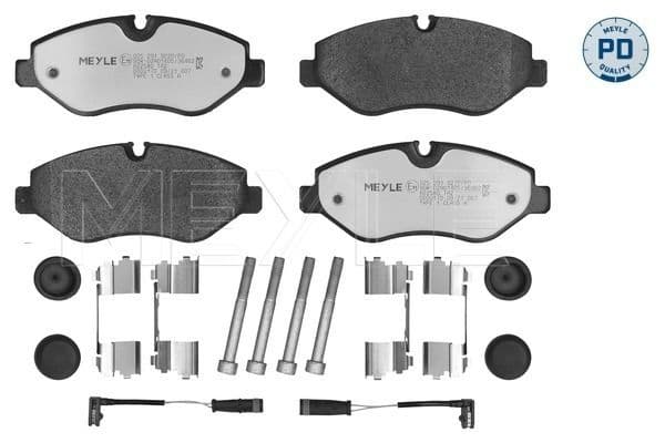 set placute frana,frana disc MEYLE -PD: Advanced performance and design. 025 291 9220/PD