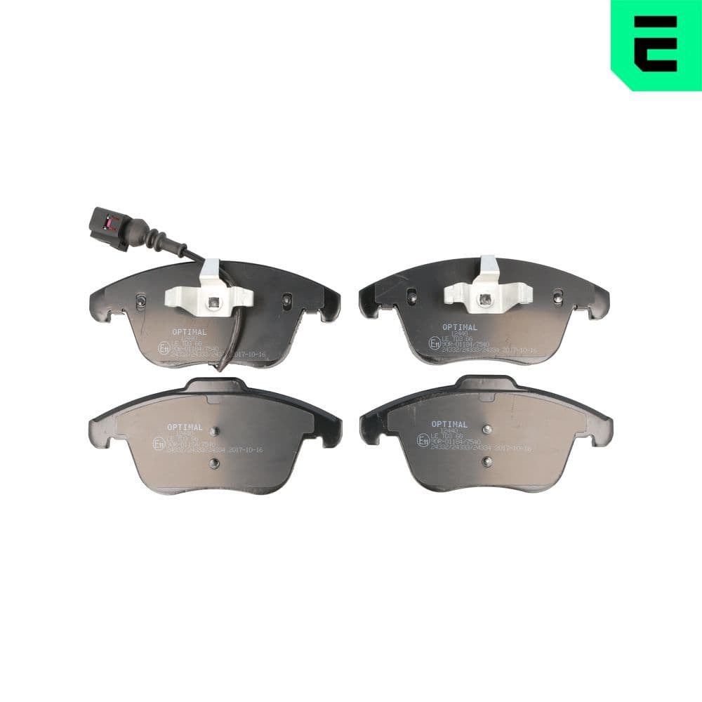 set placute frana,frana disc OPTIMAL BP-12440