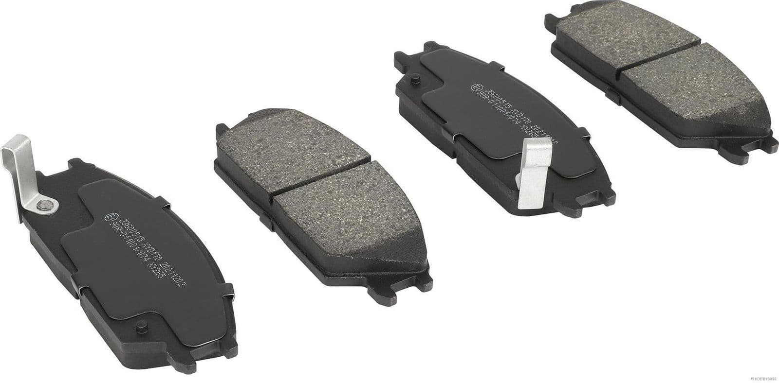 set placute frana,frana disc HERTH+BUSS JAKOPARTS J3600515