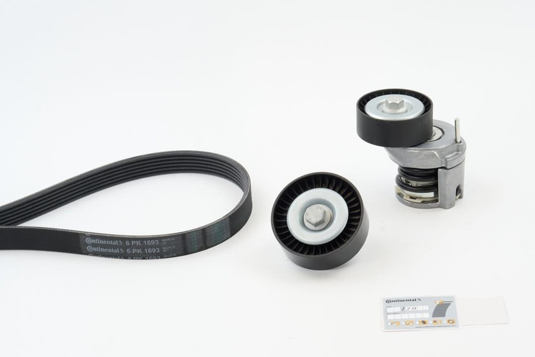 Set curea transmisie cu caneluri CONTINENTAL CTAM 6PK1693K1