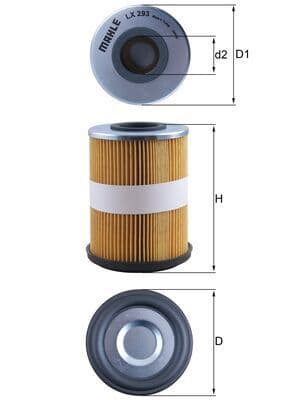 Filtru aer KNECHT LX 293