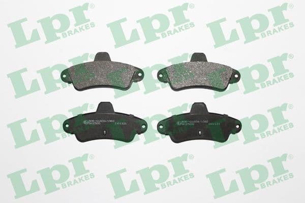 set placute frana,frana disc LPR 05P870