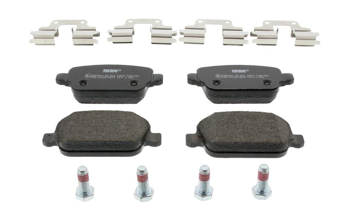 set placute frana,frana disc FERODO PREMIER ECO FRICTION FDB1933