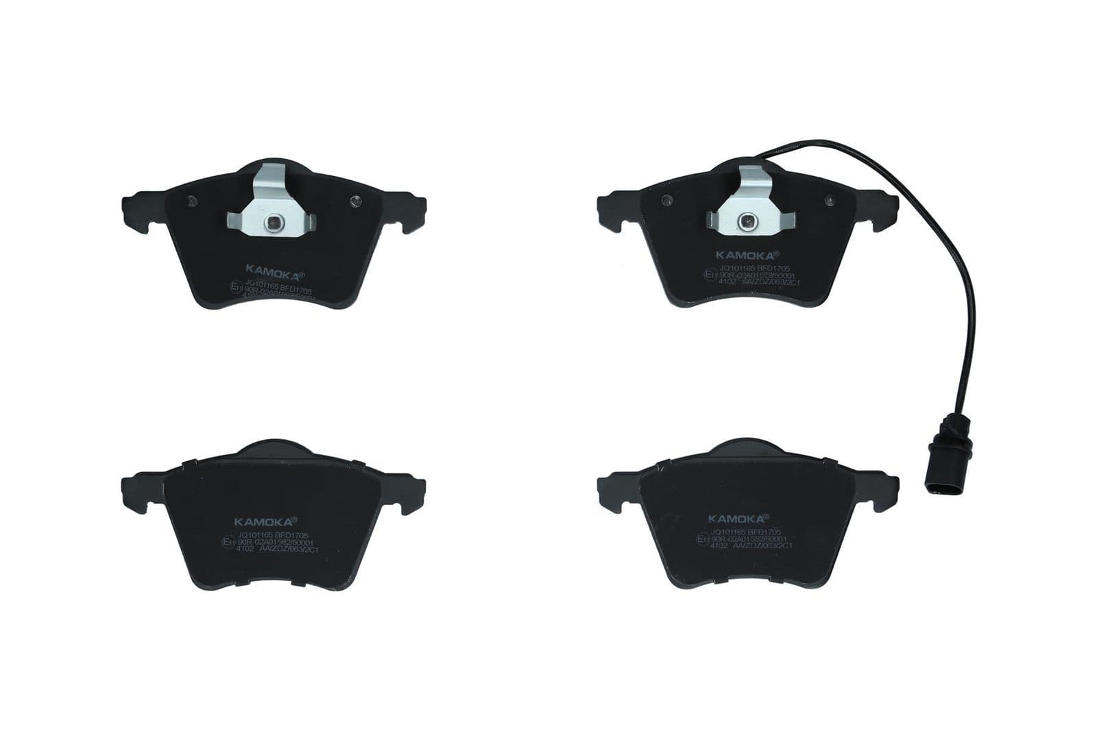 set placute frana,frana disc KAMOKA JQ101165