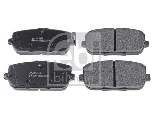 set placute frana,frana disc FEBI BILSTEIN 116386