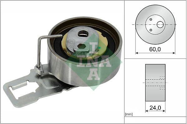 rola intinzator,curea distributie Schaeffler INA 531 0829 10