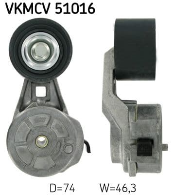 Intinzator curea, curea distributie SKF VKMCV 51016