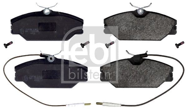 set placute frana,frana disc FEBI BILSTEIN 16381