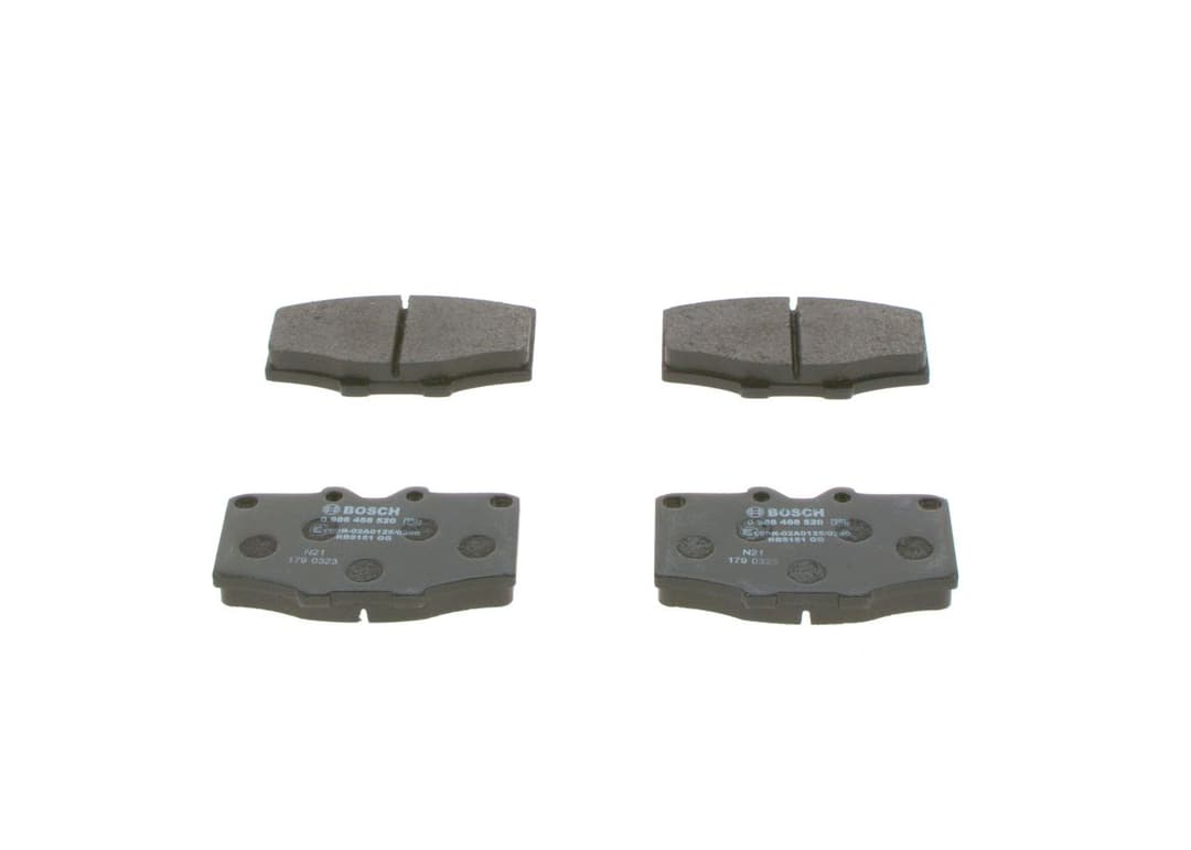 set placute frana,frana disc BOSCH 0 986 468 520