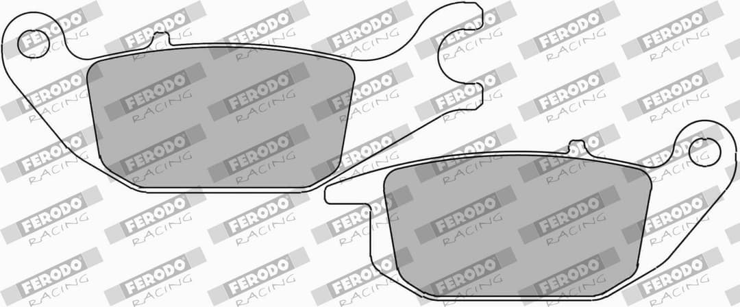 set placute frana,frana disc FERODO RACING FDB2143P