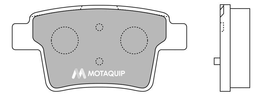 set placute frana,frana disc MOTAQUIP LVXL1261