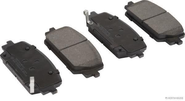 set placute frana,frana disc HERTH+BUSS JAKOPARTS J3600361