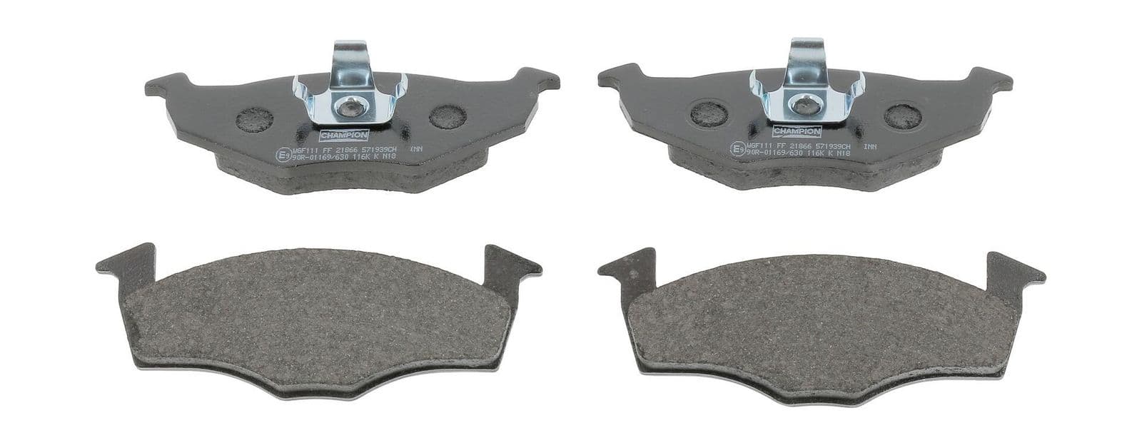 set placute frana,frana disc CHAMPION 571939CH