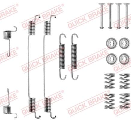 Set accesorii, sabot de frana QUICK BRAKE 105-0682