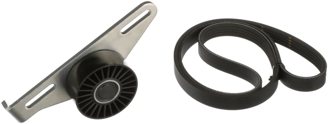 Set curea transmisie cu caneluri GATES Micro-V® K015PK1113