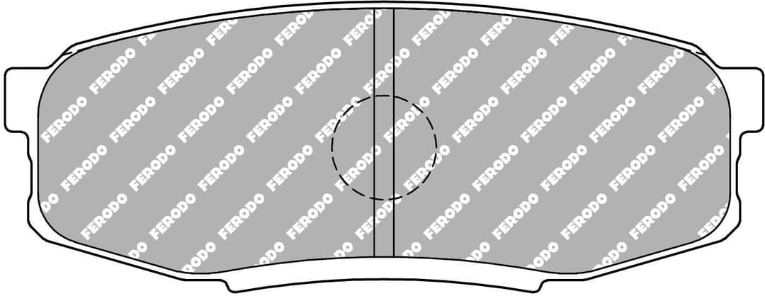 set placute frana,frana disc FERODO FDSE4230