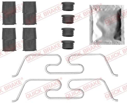 Set accesorii, placute frana QUICK BRAKE 109-0050