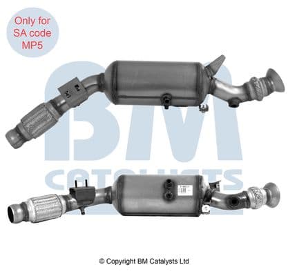 Filtru funingine/particule, sist.de esapament BM CATALYSTS Approved BM11461H