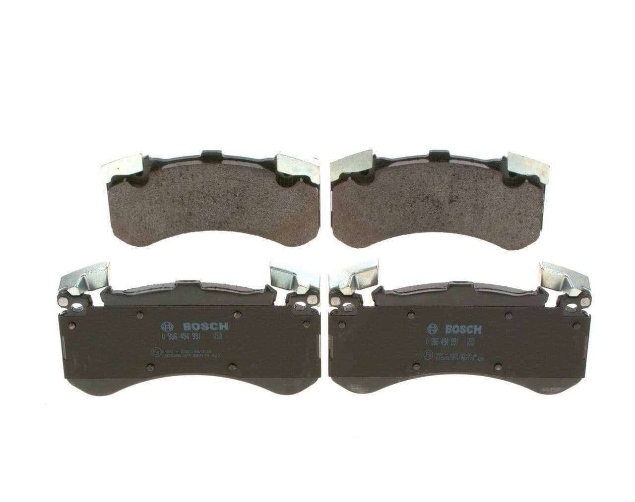 set placute frana,frana disc BOSCH 0 986 494 991