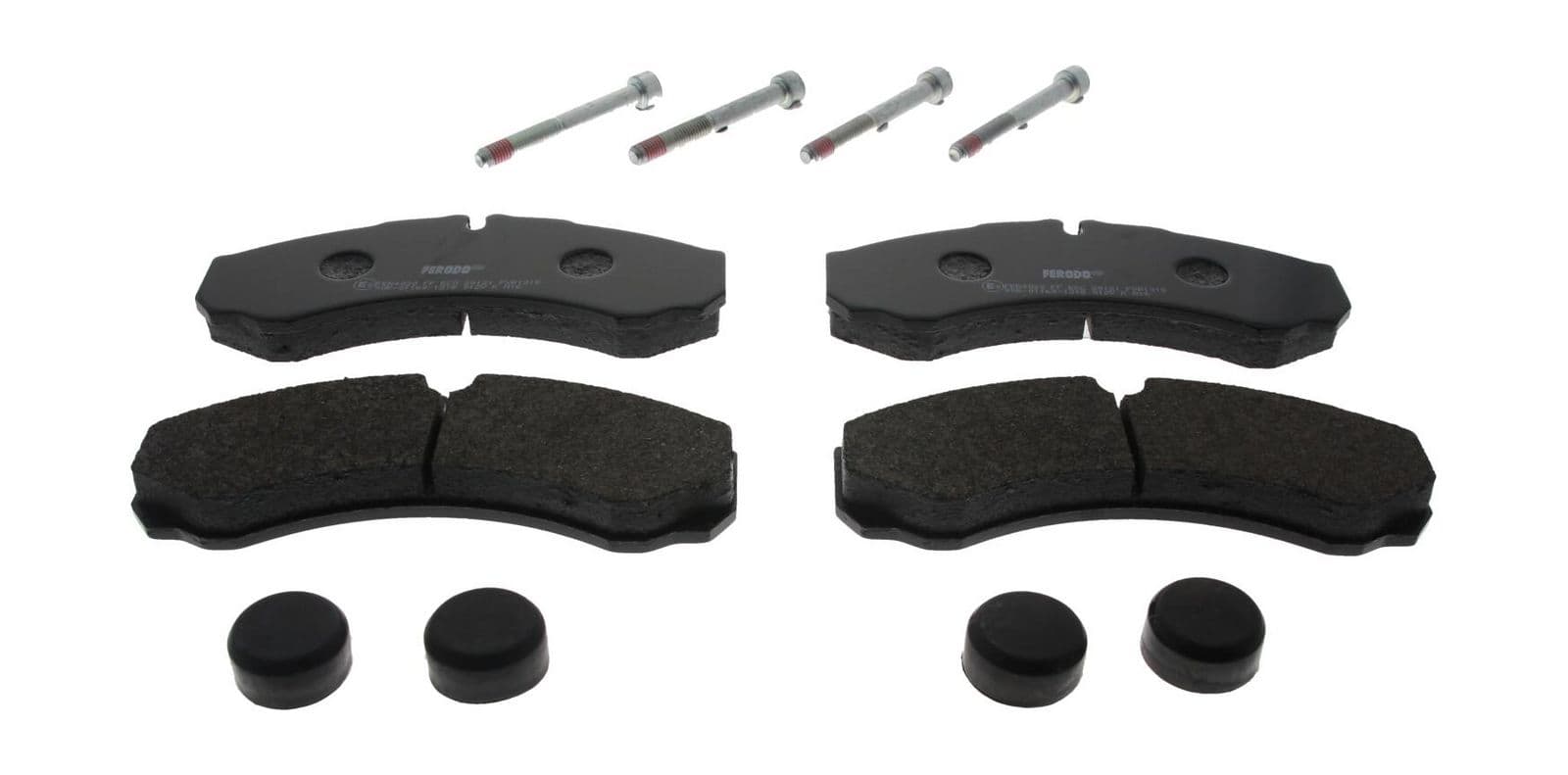 set placute frana,frana disc FERODO PREMIER ECO FRICTION FVR1315