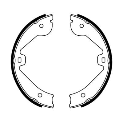 Set saboti frana, frana de mana ABE CRW000ABE