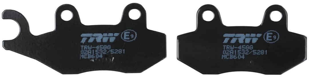 set placute frana,frana disc TRW MCB604