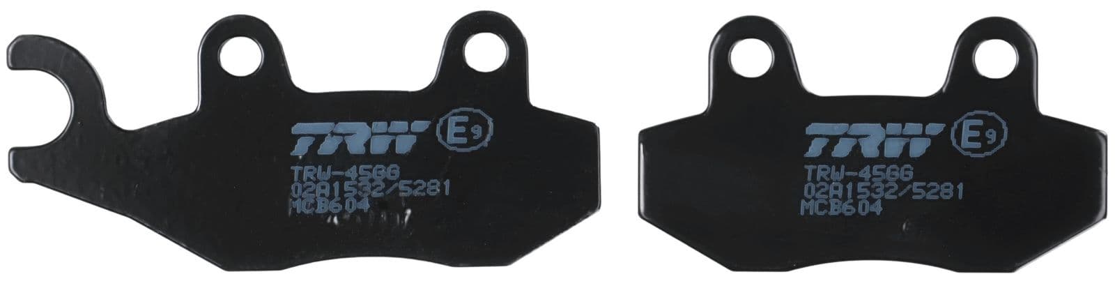 set placute frana,frana disc TRW MCB604