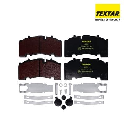 set placute frana,frana disc TEXTAR 2930801