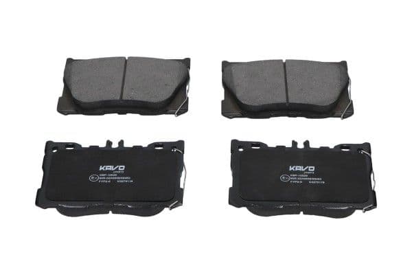 set placute frana,frana disc KAVO PARTS KBP-10029