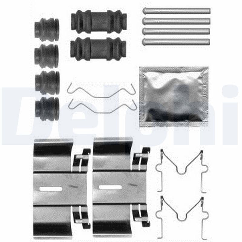 Set accesorii, placute frana DELPHI LX0563
