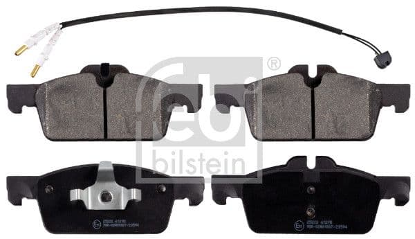 set placute frana,frana disc FEBI BILSTEIN 16874