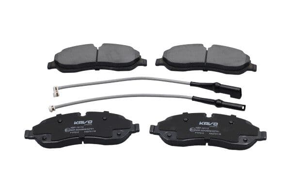 set placute frana,frana disc KAVO PARTS KBP-10112
